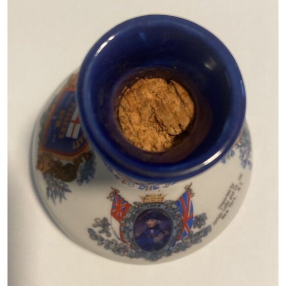 Vint. Mini Bottle Shot British Navy Pusser's Original w Stuck Cork Grandpa core - Picture 4 of 9